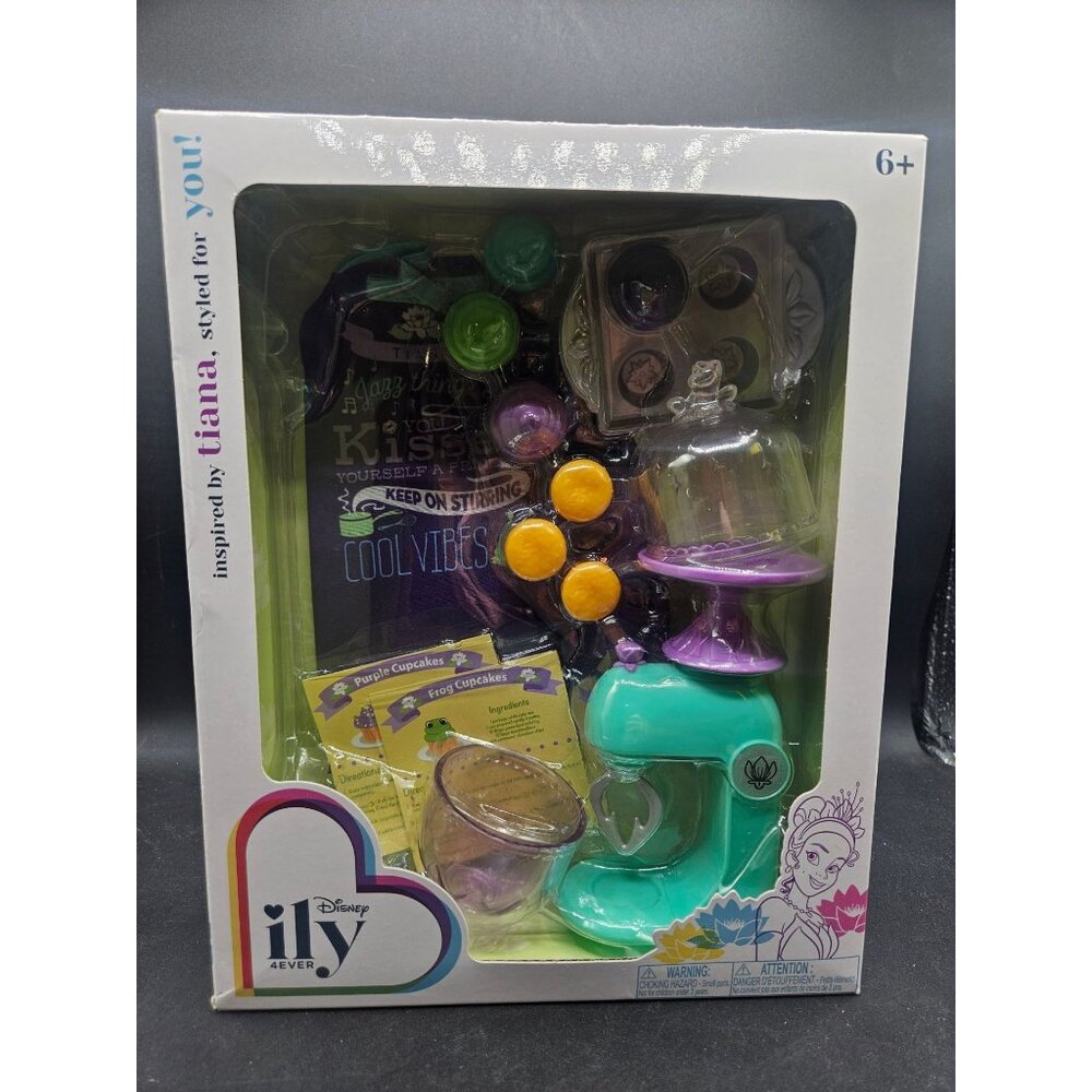 Disney ILY 4EVER Baking Accessory Set Inspired By Tiana For 18" Dolls 6+ Years